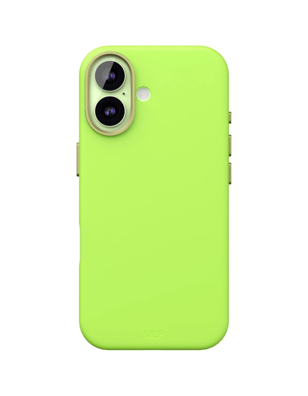 Фото Чехол защитный VLP Aster Pro Case с MagSafe для iPhone 17, лайм Фото Чехол защитный VLP Aster Pro Case с MagSafe для iPhone 17, лайм