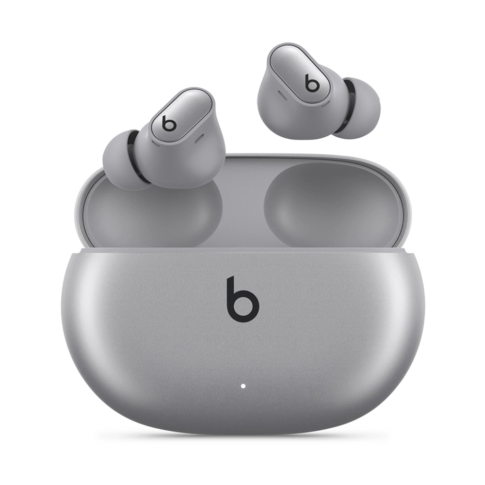 Фото Беспроводные наушники Beats Studio Buds Plus, серебристый На фото изображено Беспроводные наушники Beats Studio Buds Plus, серебристый