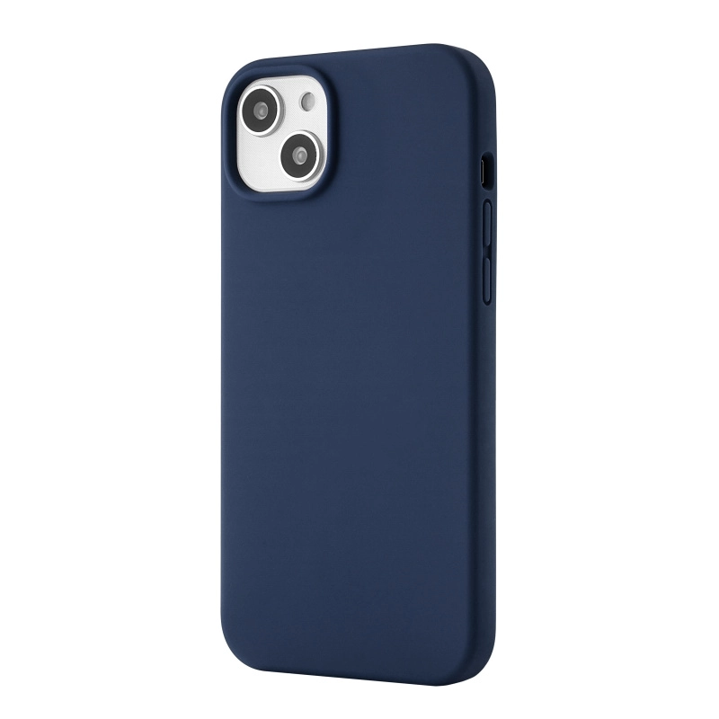 Фото Чехол защитный uBear Touch Case для iPhone 14 Plus, силикон, софт-тач, тёмно-синий Фото Чехол защитный uBear Touch Case для iPhone 14 Plus, силикон, софт-тач, тёмно-синий