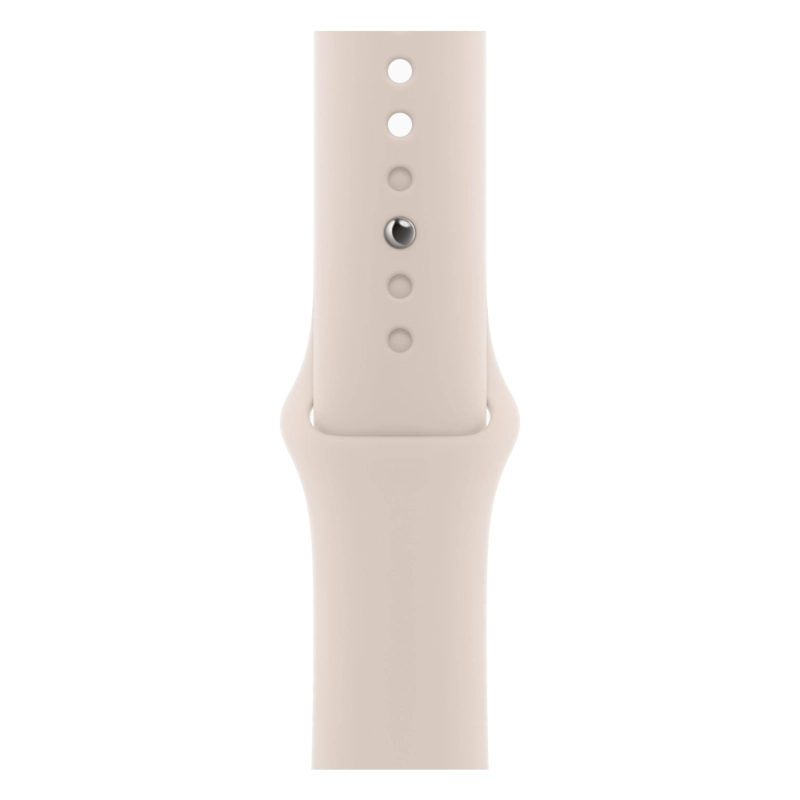 Apple Watch Series 9, 41 мм, корпус из алюминия цвета «Сияющая звезда», спортивный ремешок, размер S/M