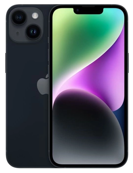 Фото Apple iPhone 14, 128 ГБ, Тёмная ночь