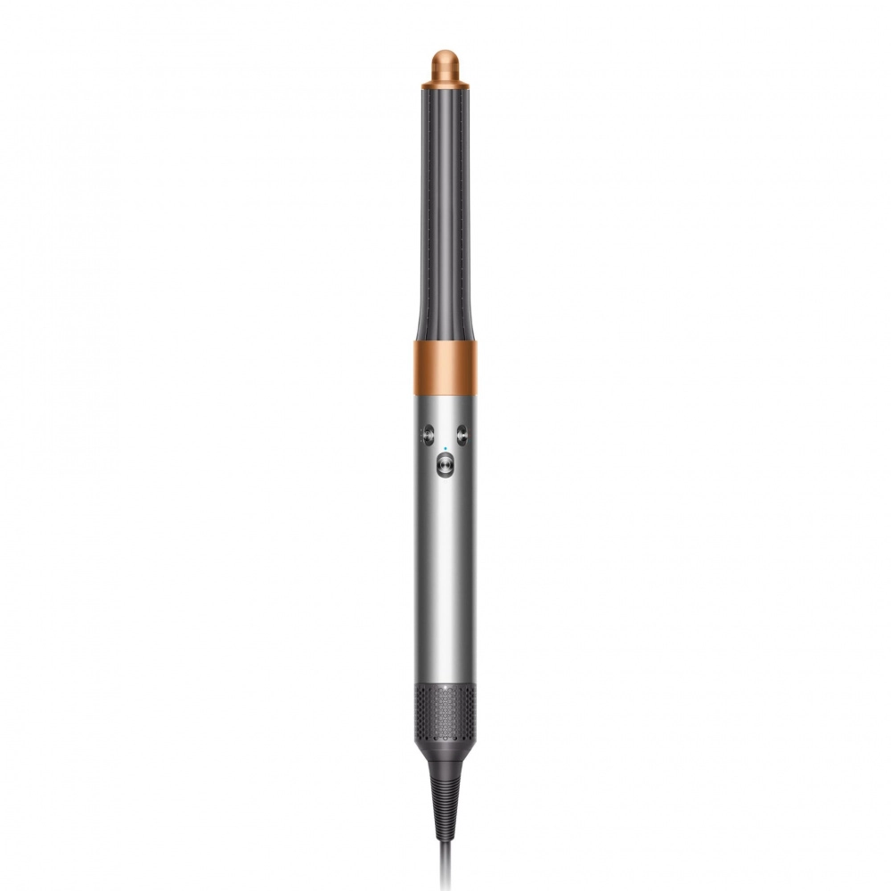 На фото изображено Стайлер Dyson Airwrap HS05 Complete Long, Nickel/Copper