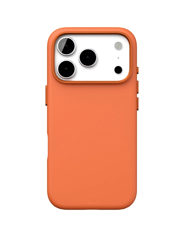 Фото Чехол защитный VLP Aster Pro Case с MagSafe для iPhone 17 Pro, оранжевый
