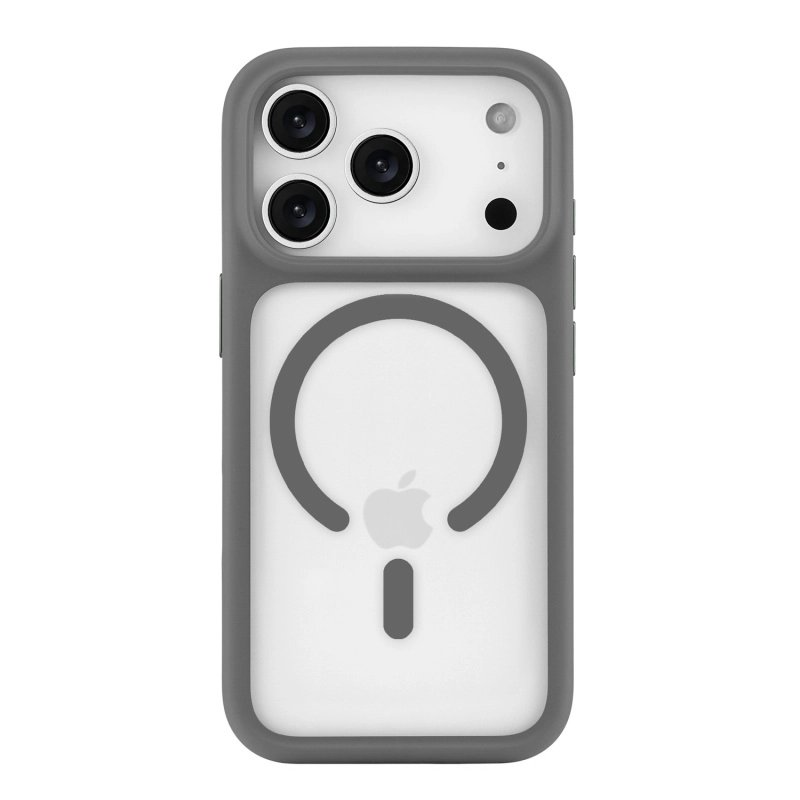 Фото Чехол защитный uBear Shade Case для iPhone 17 Pro, серый Фото Чехол защитный uBear Shade Case для iPhone 17 Pro, серый
