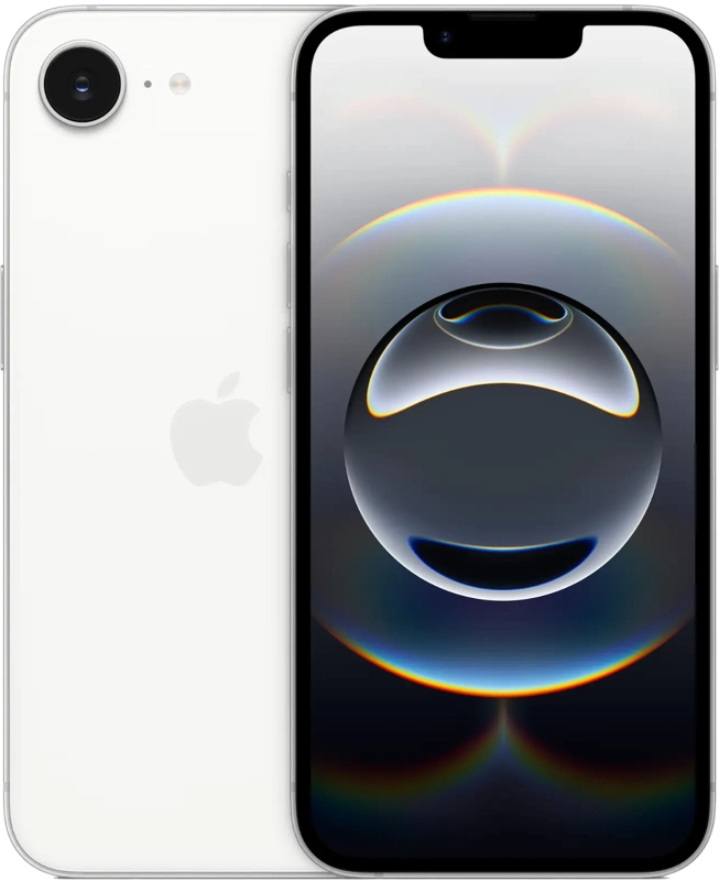 Фото Apple iPhone 16e, 128 ГБ, Белый На фото изображено Apple iPhone 16e, 128 ГБ, Белый