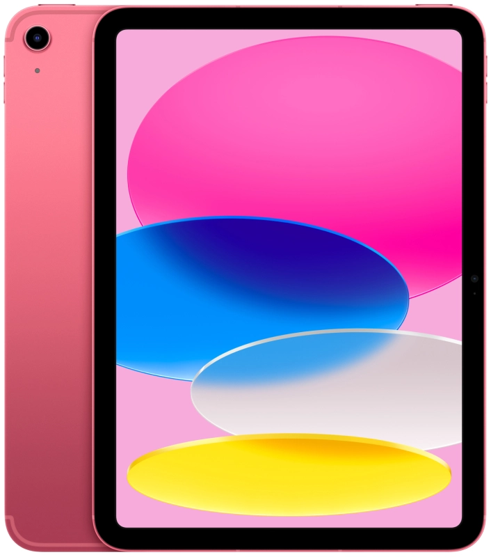 На фото изображено Apple iPad 11" (A16) Wi-Fi + Cellular 512 ГБ, Розовый