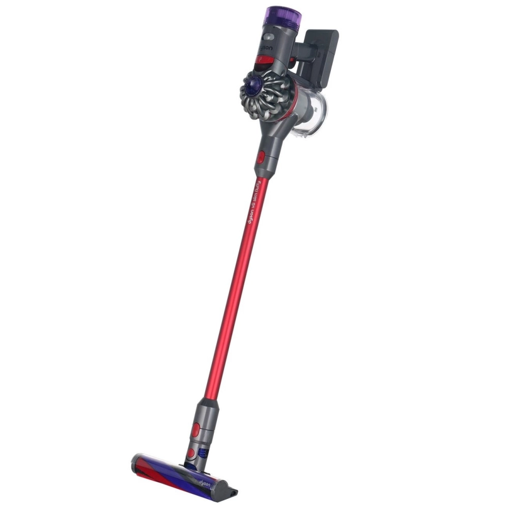 Фото Dyson V8 Slim Fluffy, Red На фото изображено Dyson V8 Slim Fluffy, Red