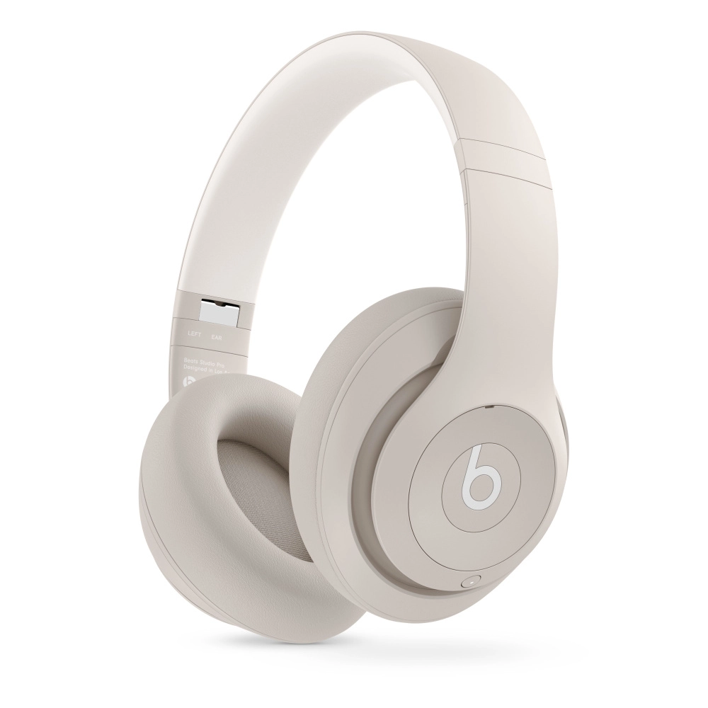 Фото Беспроводные наушники Beats Studio Pro, бежевый На фото изображено Беспроводные наушники Beats Studio Pro, бежевый