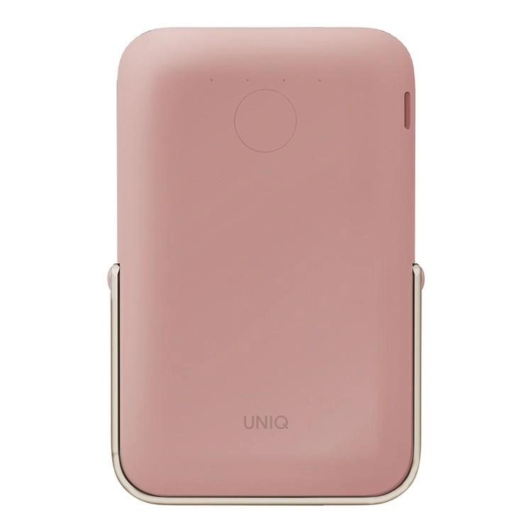 Фото Внешний аккумулятор Uniq Hoveo 5000mAh, розовый Фото Внешний аккумулятор Uniq Hoveo 5000mAh, розовый
