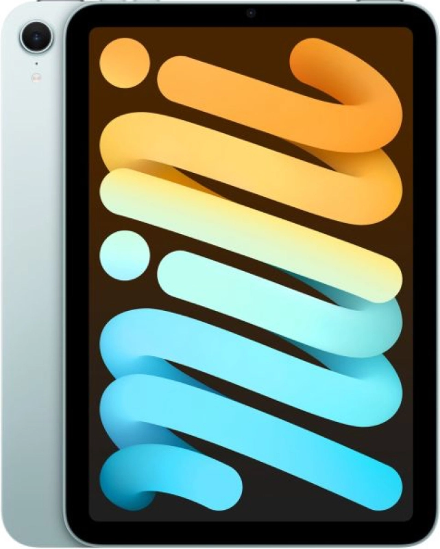 На фото изображено Apple iPad mini 7 (2024) Wi-Fi 256 ГБ, Голубой