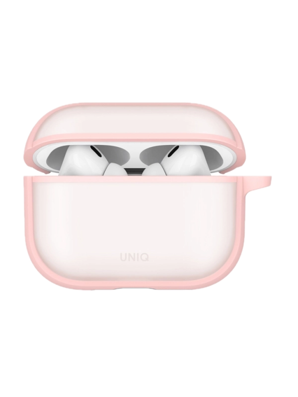 Фото Чехол Uniq Veren для AirPods Pro 3, Pink Haze Фото Чехол Uniq Veren для AirPods Pro 3, Pink Haze