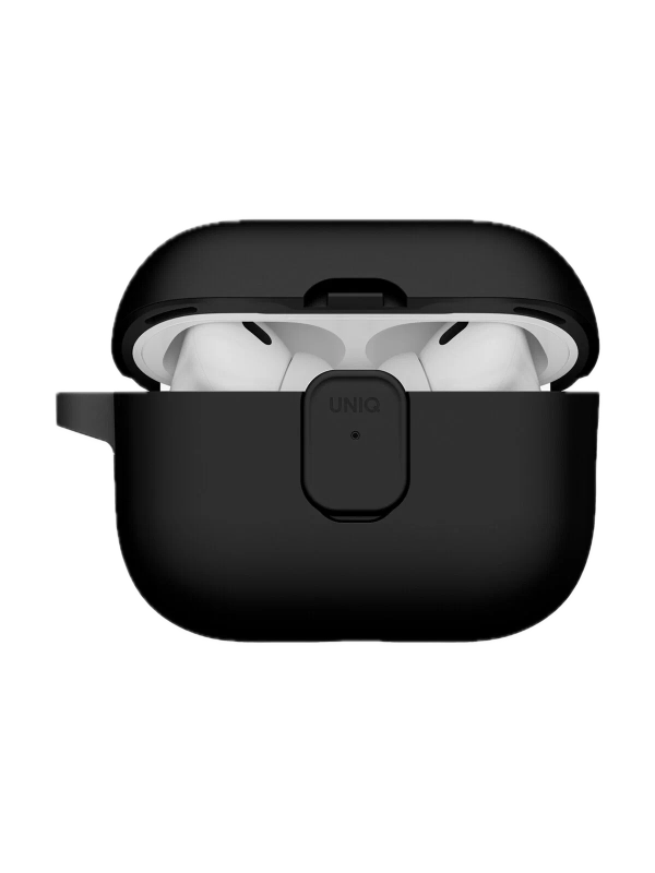 Фото Чехол Uniq CLYDE Lock case для AirPods Pro 3, Black/Dark Grey