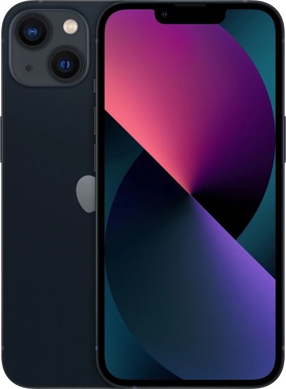 Фото Apple iPhone 13, 128 ГБ, Тёмная ночь На фото изображено Apple iPhone 13, 128 ГБ, Тёмная ночь