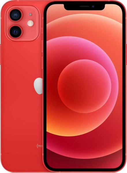 Фото Apple iPhone 12, 128 ГБ, (PRODUCT)RED На фото изображено Apple iPhone 12, 128 ГБ, (PRODUCT)RED