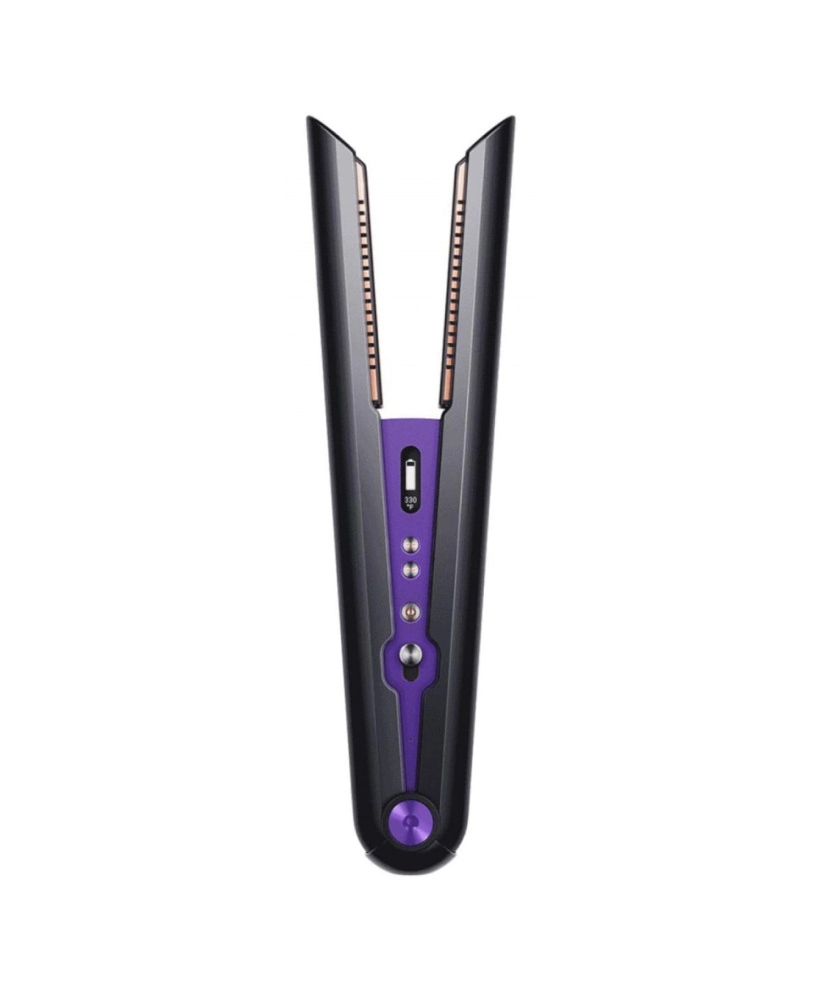 Фото Выпрямитель Dyson Corrale HS03, Black/Purple На фото изображено Выпрямитель Dyson Corrale HS03, Black/Purple