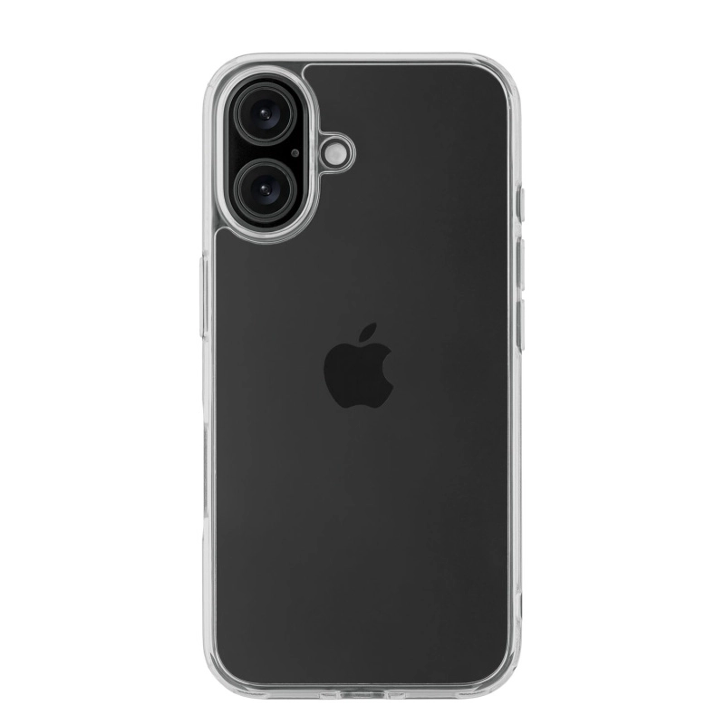 Фото Чехол защитный uBear Real Case для iPhone 16, усиленный, прозрачный