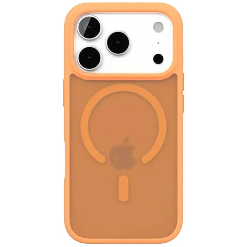 Фото Чехол защитный VLP LITE Bloom Case с MagSafe для iPhone 17 Pro, оранжевый Фото Чехол защитный VLP LITE Bloom Case с MagSafe для iPhone 17 Pro, оранжевый