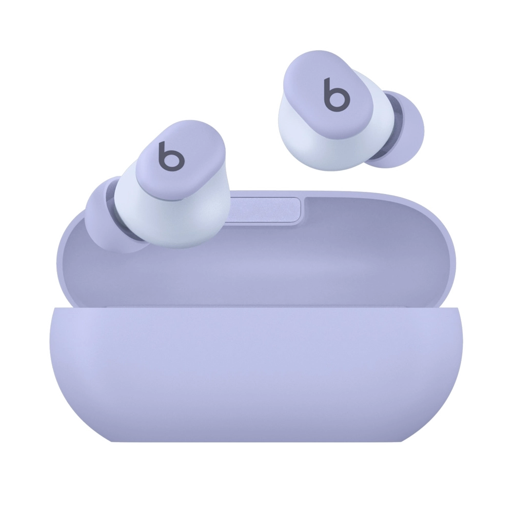 Фото Беспроводные наушники Beats Solo Buds, фиолетовый На фото изображено Беспроводные наушники Beats Solo Buds, фиолетовый