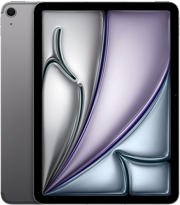 Фото Apple iPad Air M4 (2026) 11” дюймов Wi-Fi + Cellular 128 ГБ, Серый космос