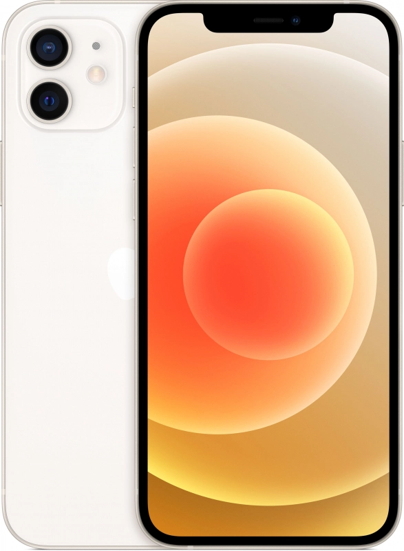 На фото изображено Apple iPhone 12, 64 ГБ, Белый