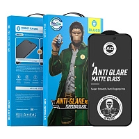 Фото Матовое защитное стекло Blueo для Apple iPhone 16 Pro На фото изображено Матовое защитное стекло Blueo для Apple iPhone 16 Pro