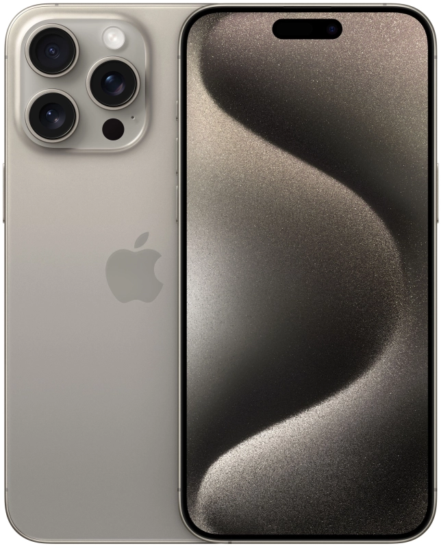 Фото Apple iPhone 15 Pro Max, 256 ГБ, «Титановый бежевый» На фото изображено Apple iPhone 15 Pro Max, 256 ГБ, «Титановый бежевый»