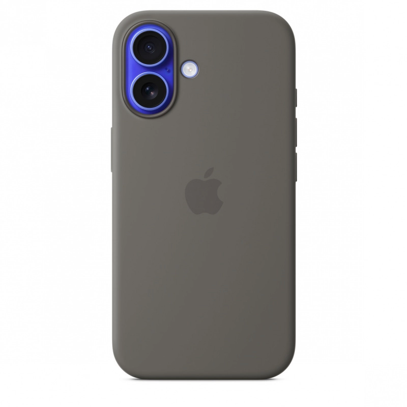 Фото Чехол Apple для iPhone 16 Silicone with MagSafe, серый