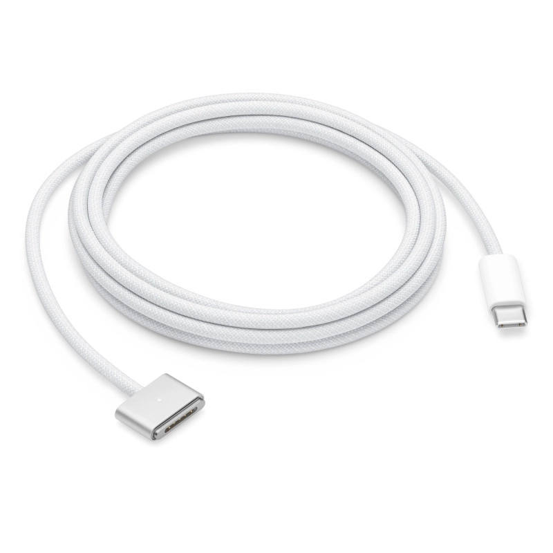 Фото Кабель Apple USB-C/Magsafe 3, 2м, серебристый Фото Кабель Apple USB-C/Magsafe 3, 2м, серебристый