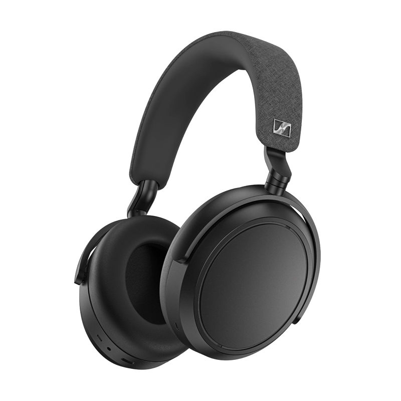Фото Беспроводные наушники Sennheiser Momentum 4 Wireless, чёрный На фото изображено Беспроводные наушники Sennheiser Momentum 4 Wireless, чёрный