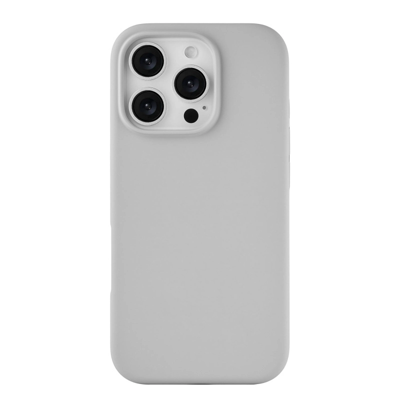 Фото Чехол защитный uBear Touch Mag Case для iPhone 16 Pro, светло-серый Фото Чехол защитный uBear Touch Mag Case для iPhone 16 Pro, светло-серый