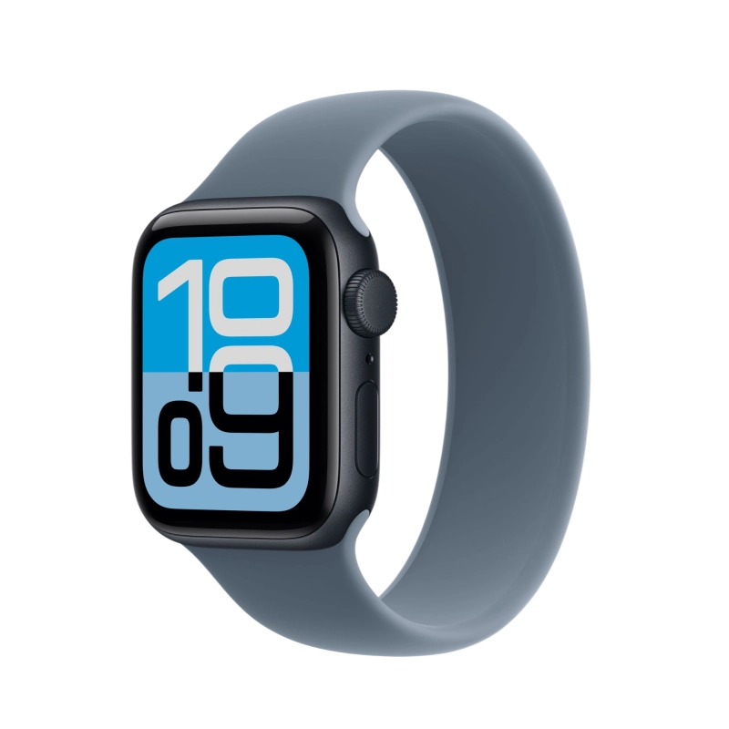 Apple Watch SE 3, 40 мм, корпус из алюминия цвета «Полуночный черный», спортивный ремешок, размер S/M Apple Watch SE 3, 40 мм, корпус из алюминия цвета «Полуночный черный», спортивный ремешок, размер S/M