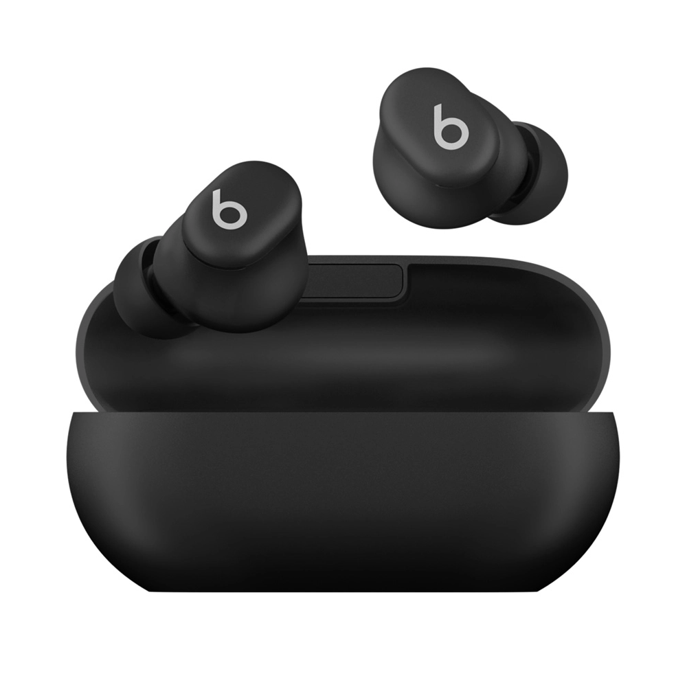 На фото изображено Беспроводные наушники Beats Solo Buds, черный