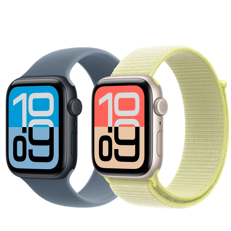 Apple Watch SE 3, 40 мм, корпус из алюминия цвета «Полуночный черный», спортивный ремешок, размер S/M Apple Watch SE 3, 40 мм, корпус из алюминия цвета «Полуночный черный», спортивный ремешок, размер S/M