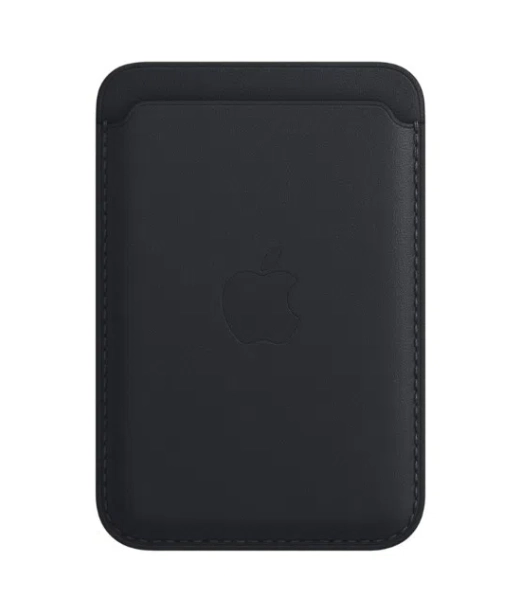 Фото Картхолдер Apple Leather Wallet, черный Фото Картхолдер Apple Leather Wallet, черный