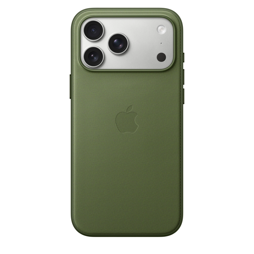 Фото Чехол защитный Apple TechWoven Case with MagSafe для iPhone 17 Pro Max, зелёный