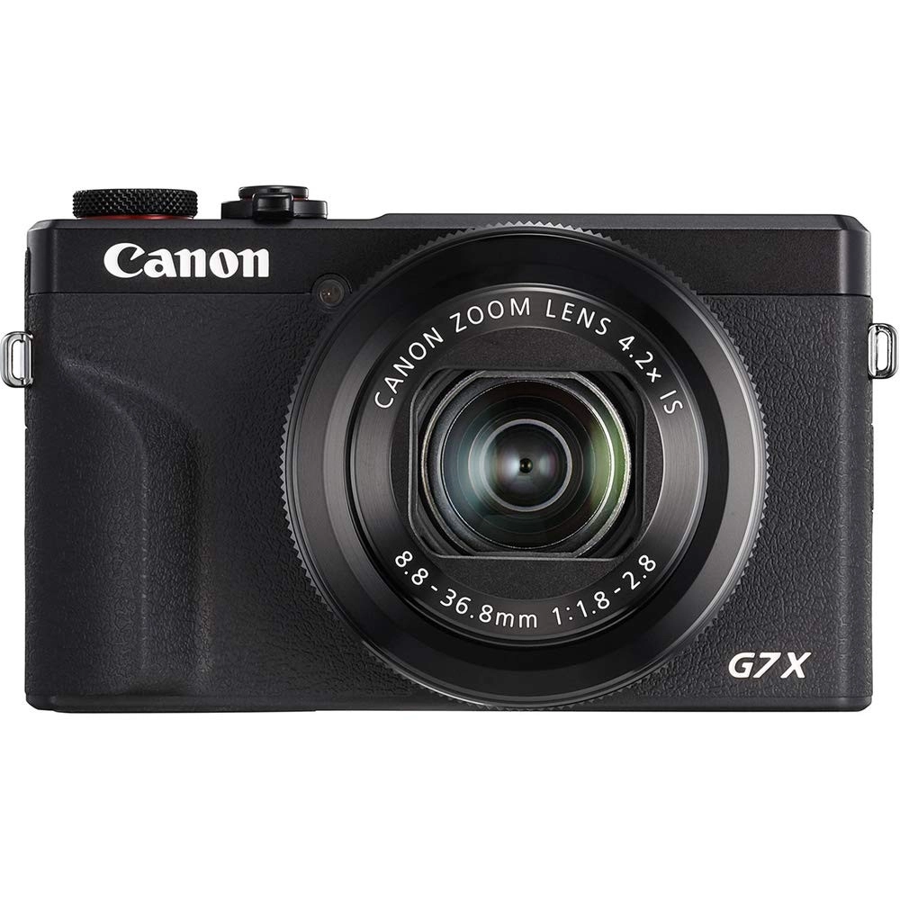 На фото изображено Canon G7x Mark III Black
