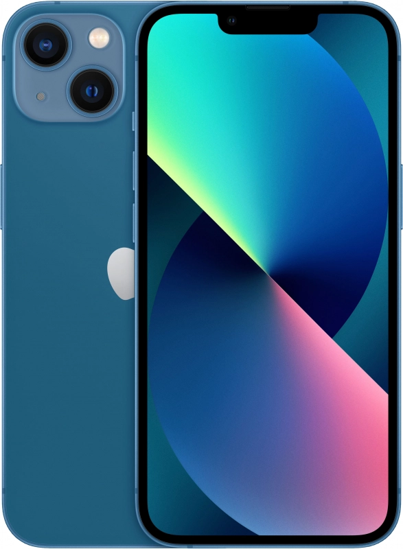 Фото Apple iPhone 13, 256 ГБ, Синий На фото изображено Apple iPhone 13, 256 ГБ, Синий