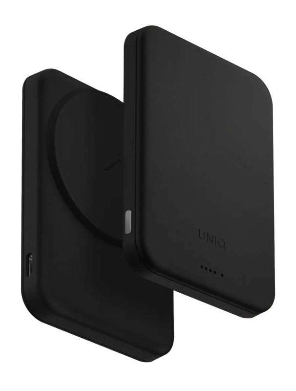Фото Внешний аккумулятор Uniq Lexa 5000 mAh, черный Фото Внешний аккумулятор Uniq Lexa 5000 mAh, черный