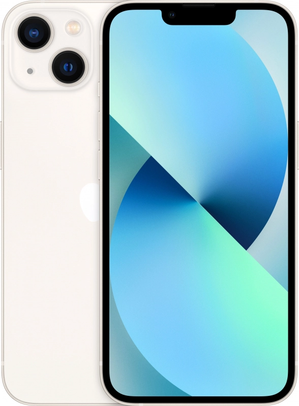 На фото изображено Apple iPhone 13, 128 ГБ, Сияющая звезда
