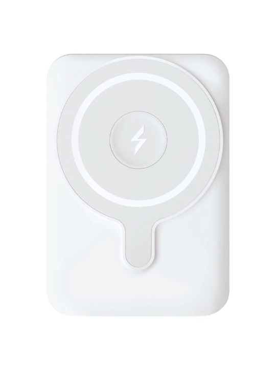 Фото Аккумулятор внешний VLP Dual Magsafe PowerBank 5000 mAh, USB-C, белый Фото Аккумулятор внешний VLP Dual Magsafe PowerBank 5000 mAh, USB-C, белый