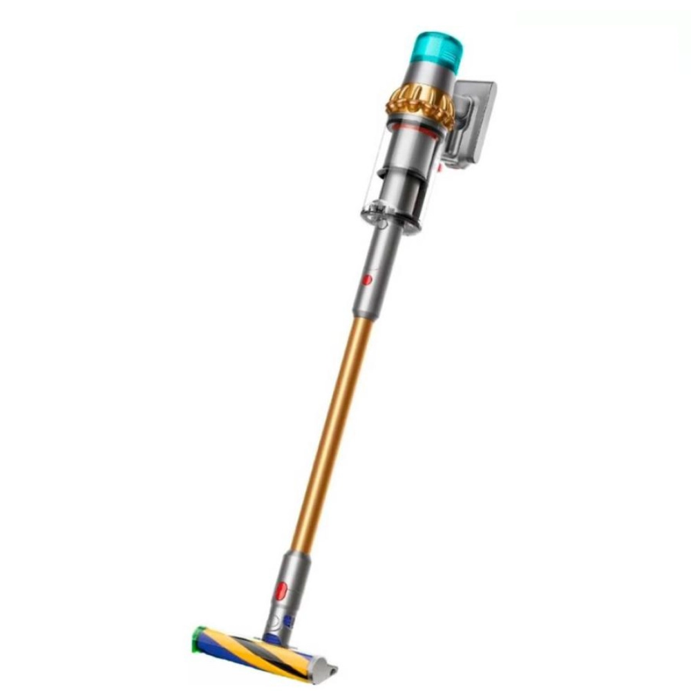 Фото Dyson V15 Detect Absolute, Gold/Gold На фото изображено Dyson V15 Detect Absolute, Gold/Gold
