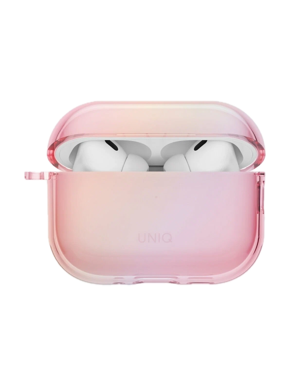 Фото Чехол Uniq Iridescia для AirPods Pro 3, Pink Prism