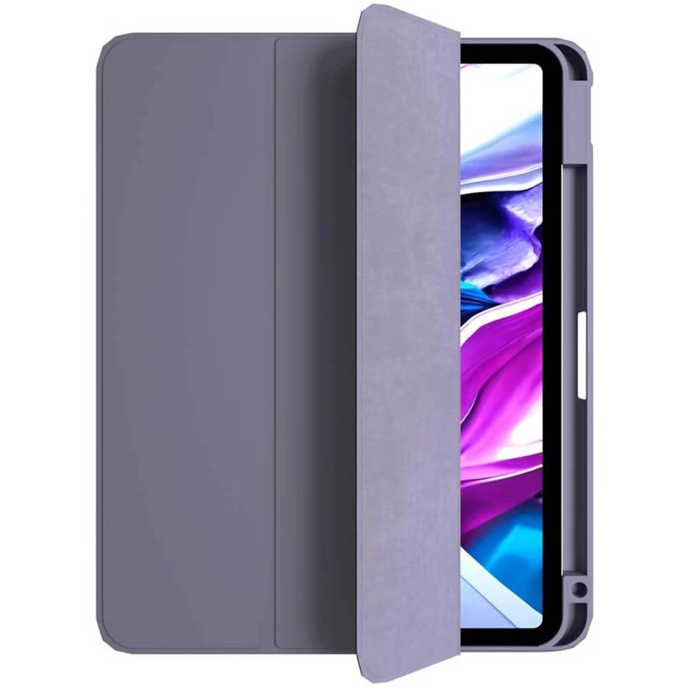 На фото изображено Защитный чехол VLP Split Folio для iPad Pro M4/M5 13”, лавандовый