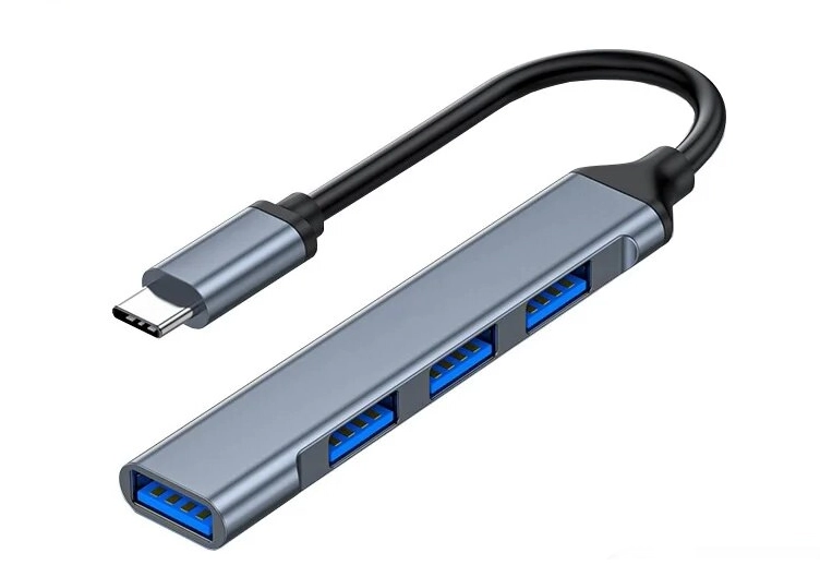 Фото Переходник iNeez Slim Design USB-C Hub На фото изображено Переходник iNeez Slim Design USB-C Hub