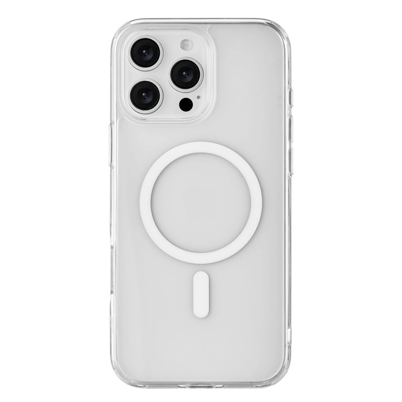 Фото Чехол защитный uBear Real Mag Case для iPhone 16 Pro Max, прозрачный