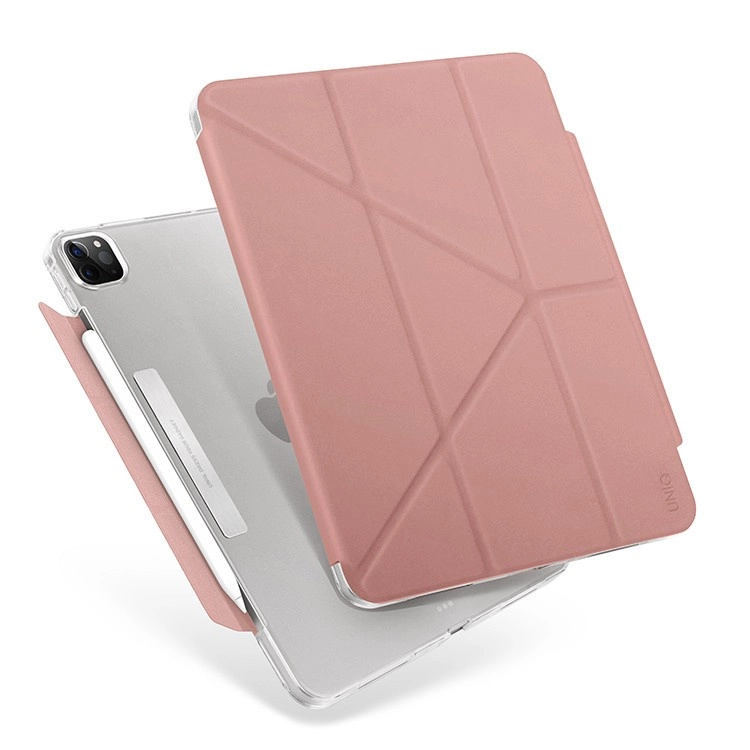 Фото Чехол Uniq для iPad Pro 11 (2022/21) Camden Anti-microbial, розовый Фото Чехол Uniq для iPad Pro 11 (2022/21) Camden Anti-microbial, розовый