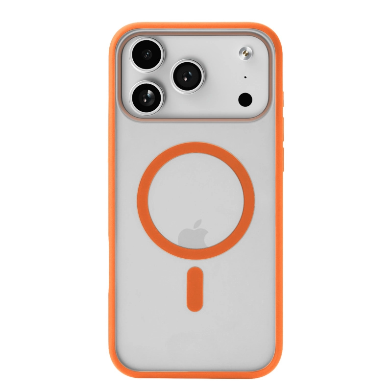 Фото Чехол защитный uBear Cloud Mag Case для iPhone 17 Pro Max, MagSafe, оранжевый