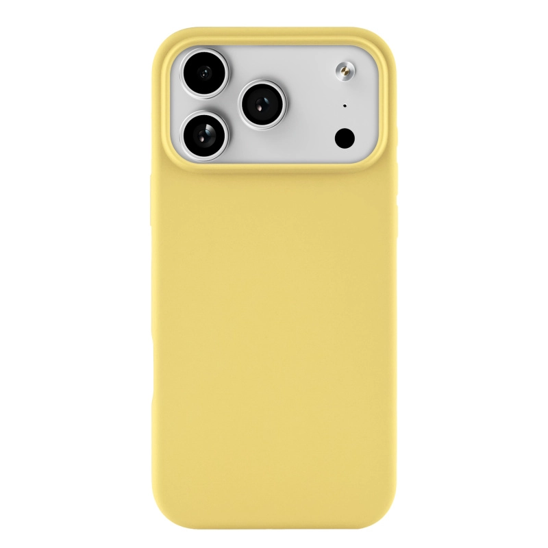 Фото Чехол защитный uBear Touch Mag Case для iPhone 17 Pro Max, MagSafe, светло-жёлтый