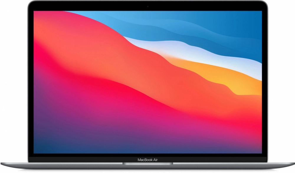 Фото Apple MacBook Air M1 2020, 8 ГБ, 256 ГБ SSD, Серый космос На фото изображено Apple MacBook Air M1 2020, 8 ГБ, 256 ГБ SSD, Серый космос
