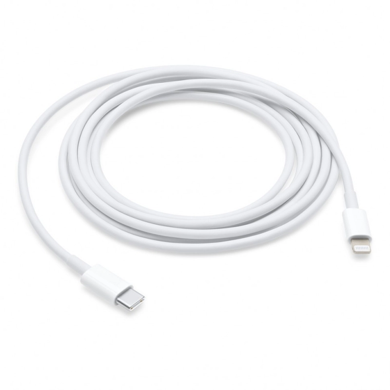 Фото Кабель Apple USB-C/Lightning, 2м, белый Фото Кабель Apple USB-C/Lightning, 2м, белый